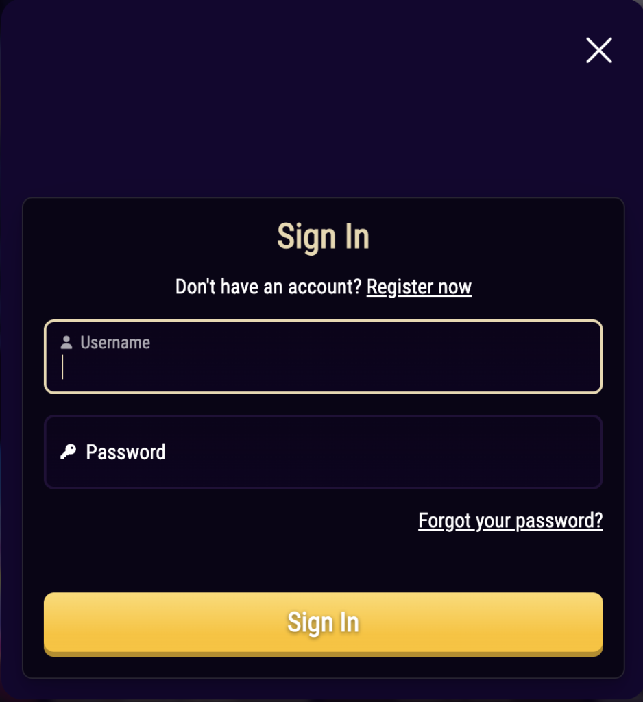 Login and Play